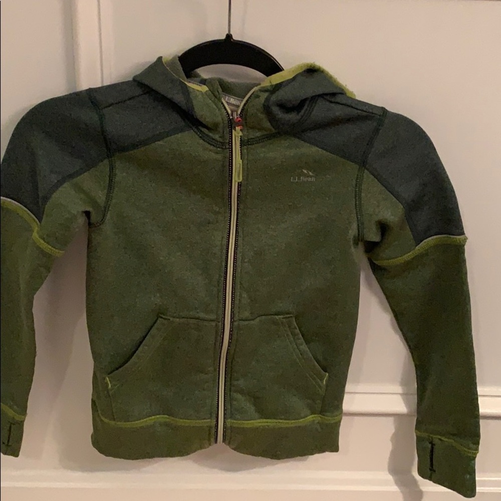 LL Bean zip up hoodie